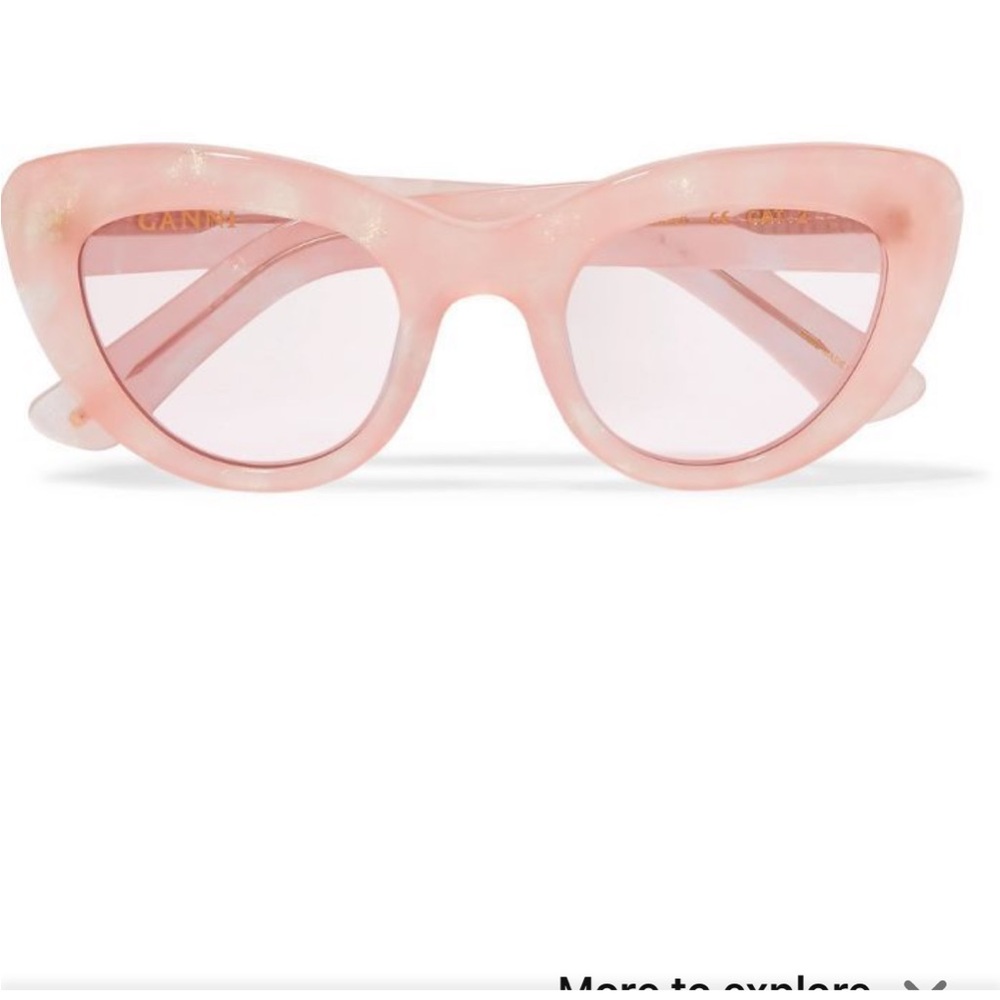 Ganni May Cat-Eye Sunglasses